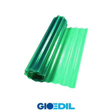 ONDULATO PLASTICO VERDE H 200