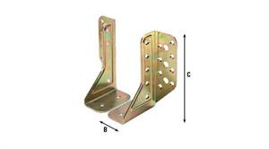 PIASTRA DI ESTREMITA' A LARGHEZZA VARIABILE H.10