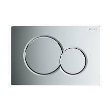 PLACCA GEBERIT CROMO 2 TASTI