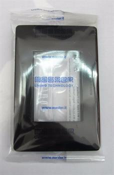 PLACCA MASTER TRE POSTI NERA PANTHER MIX