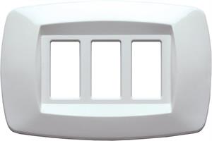 PLACCA MASTER TRE POSTI BIANCA