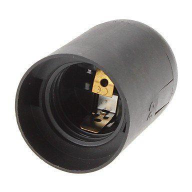 PORTALAMPADA  E27 NERO