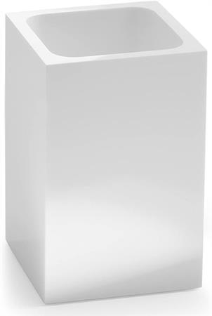 PORTA SPAZZOLINI SOFIA BIANCO LUCIDO
