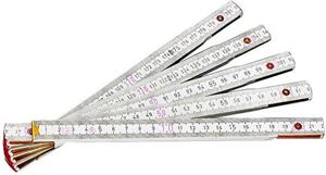 DOPPIO METRO BIANCO/GIALLO ECO