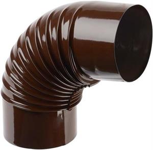 CURVA CHIUSA FUMISTICA MARRONE D.120