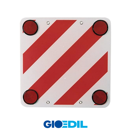 CARTELLO CARICHI SPORGENTI 50X50