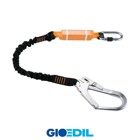 CORDINO ELASTICO ANTICADUTA 1 CONNETTORE