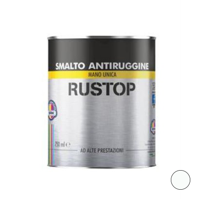 RUSTOP SMALTO ANTIRUGGINE BIANCO LT 0.75