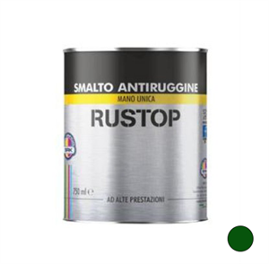 RUSTOP SMALTO ANTIRUGGINE VERDE MUSCHIO LT 0.75