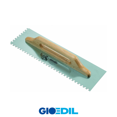 FRATTAZZO 48 X 14 CM. M/LEGNO DENTE 7.5