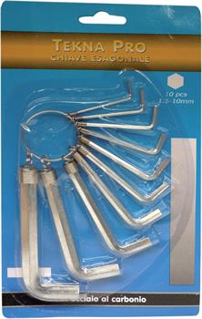 SET CHIAVI ESAGONALI PZ.10