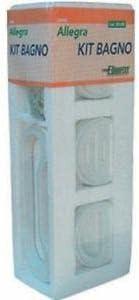 SET ACCESSORI BAGNO 8 PZ