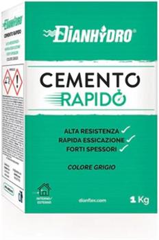 CEMENTO RAPIDO GRIGIO KG. 1