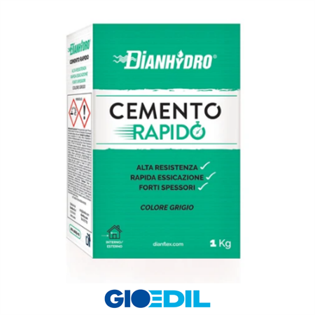 CEMENTO RAPIDO GRIGIO KG. 1