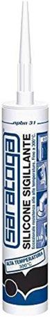 SILICONE SIGILLANTE ALTA TEMPERATURA NERO 300°