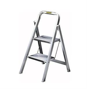 SGABELLO 2 GRADINI ACCIAIO