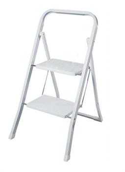 SGABELLO 2 GRADINI BIANCO