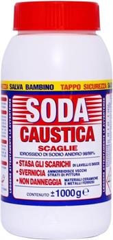 SODA CAUSTICA A SCAGLIE KG.1