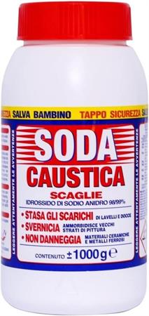 SODA CAUSTICA A SCAGLIE KG.1