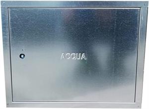 SPORTELLO ACQUA 40X30 ZINCATO