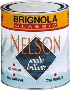 SMALTO BRILLANTE NELSON BIANCO LT.0,75