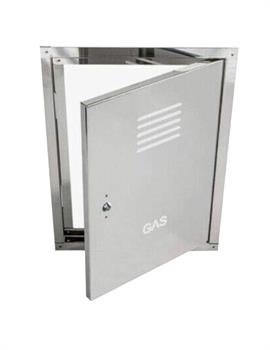 SPORTELLO GAS 40X55 ZINCATO