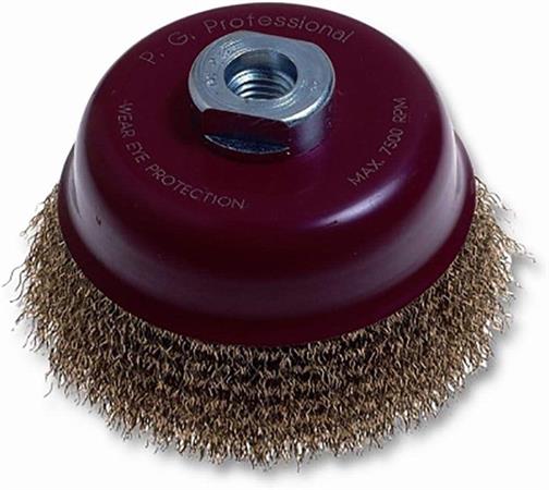SPAZZOLA A TAZZA MM 100/M14