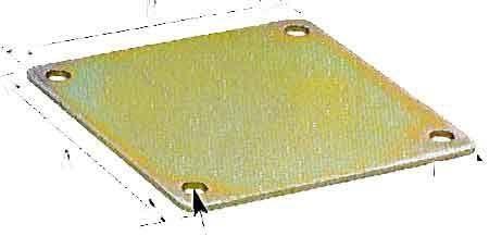 SUPPORTI PER PILASTRI 167X50X50