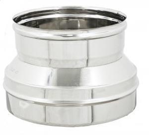 RIDUZIONE ACCIAIO INOX  D. 300/250