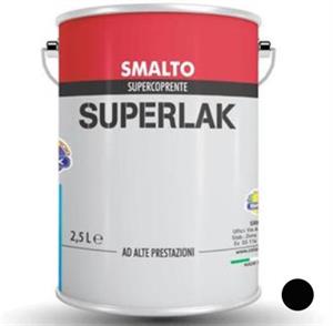 SUPERLAK ZINCO PLUS NERO 9005 SATINATO LT.0,75