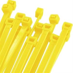 FASCETTE NYLON GIALLE 100X2,5 PZ.100