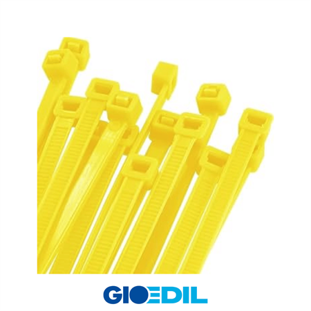 FASCETTE NYLON GIALLE 100X2,5 PZ.100