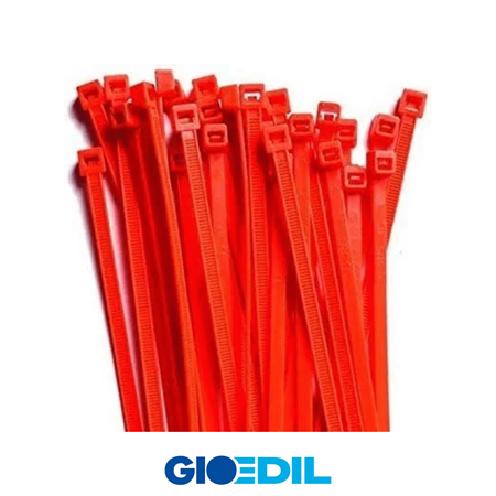 FASCETTE NYLON ROSSE 100X2,5 PZ.100