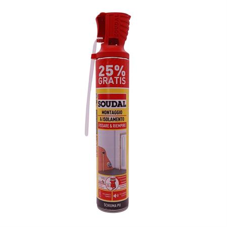 SCHIUMA POLIURETANICA GENIUS GUN 750ML SOUDAL