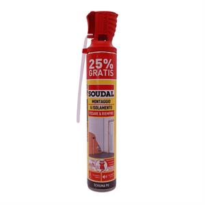 SCHIUMA POLIURETANICA GENIUS GUN 750ML SOUDAL