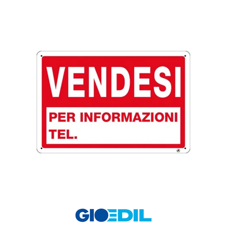 CARTELLO 30X20 VENDESI
