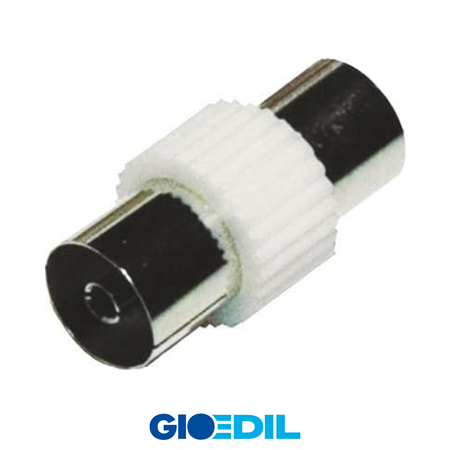 ADATTATORE COASSIALE TV F/F