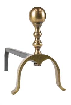 ALARI IN OTTONE PER CAMINO